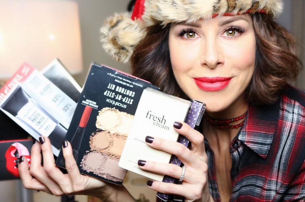 christmas makeup look