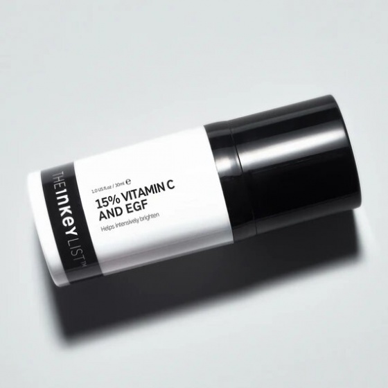 The inkey list 15 vitamin C EGF brightening serum